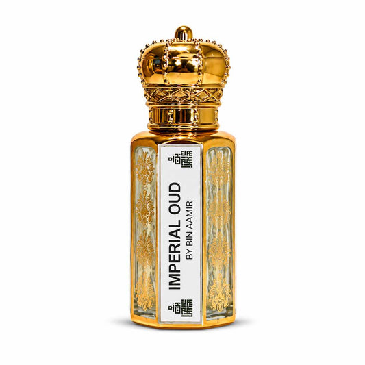 Imperial Oud Attar – Rich Oudh & Leather Fragrance 12Ml