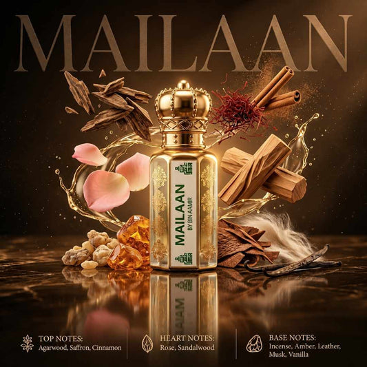 Mailaan premium 12ml attar for men, long-lasting and exclusive luxury fragrance oil.