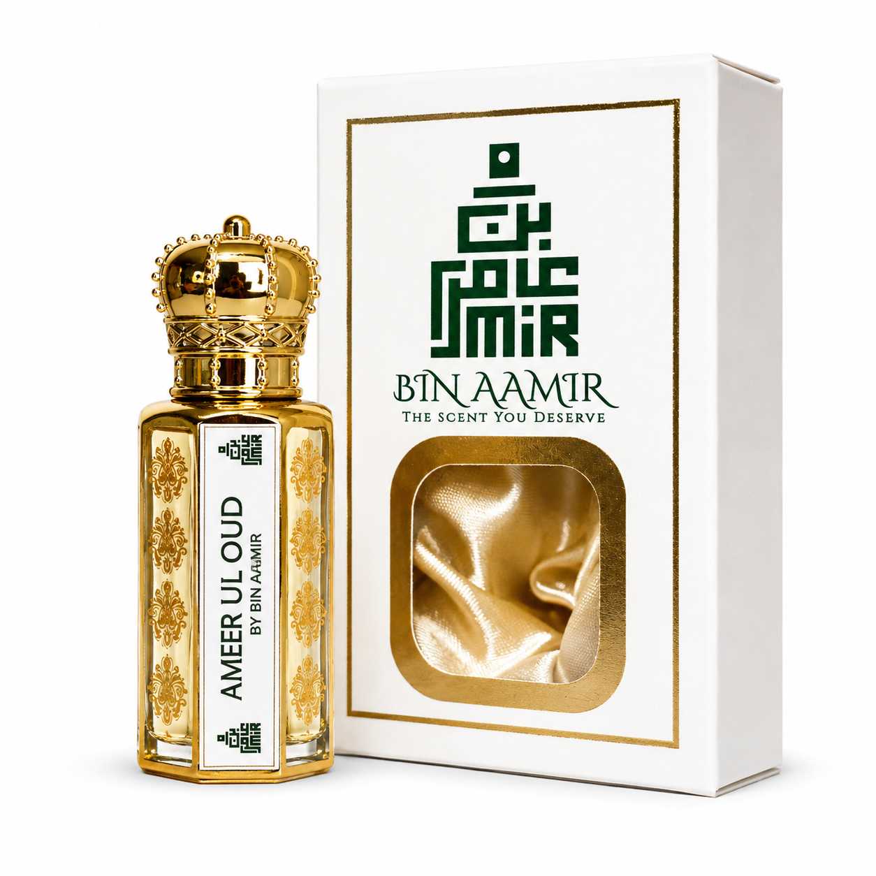 Ameer Al Oud Attar - Rich Woody & Amber Fragrance 12Ml