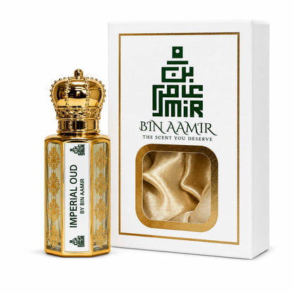 Imperial Oud Attar – Rich Oudh & Leather Fragrance 12Ml