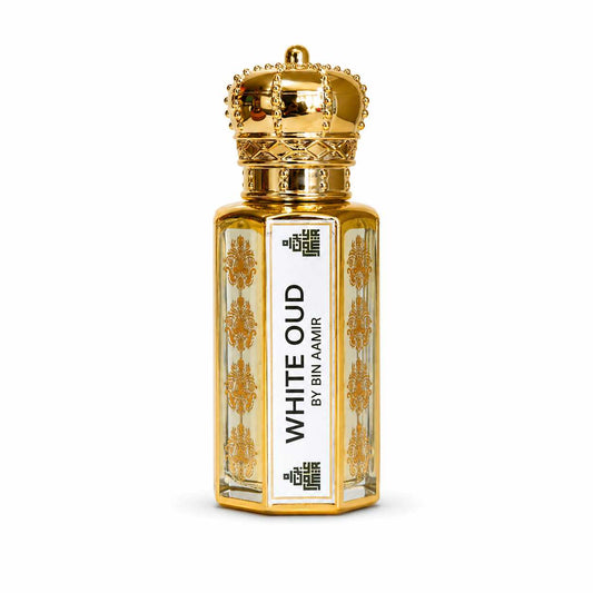 White Oud Attar – Rich Oudh & Amber Fragrance 12Ml